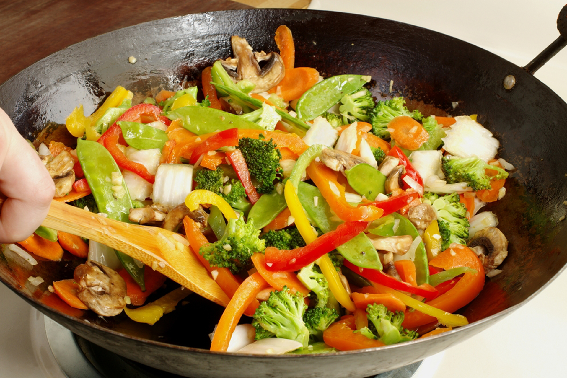 Légumes sautés à la chinoise