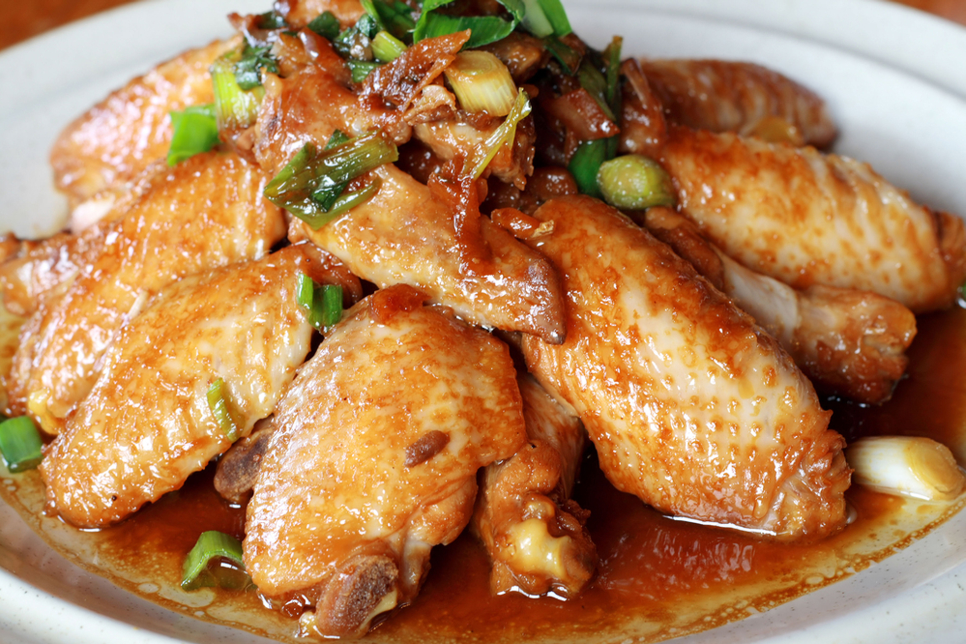 Ailes de poulet caramélisées